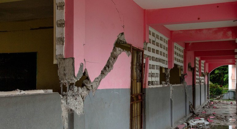 Haïti : le séisme a causé d'importants dégâts dans les écoles, la rentrée se complique (UNICEF)
